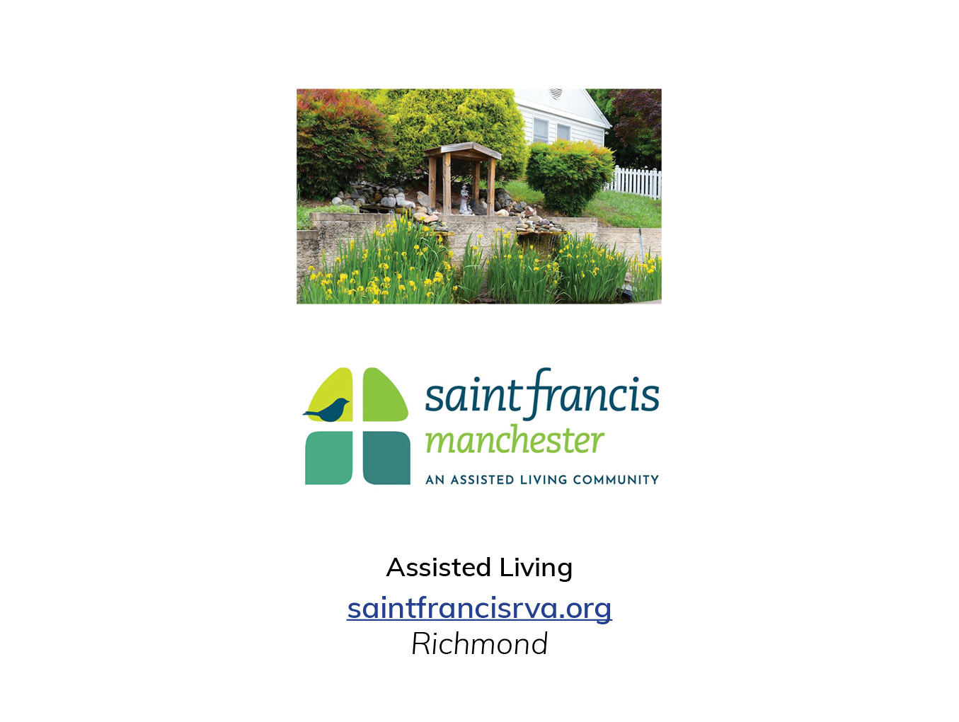 Click to visit the Saint Francis Home website.